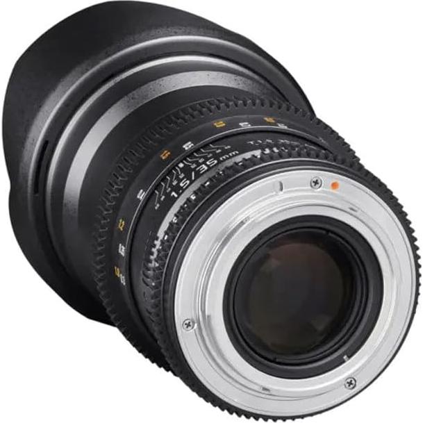 Lente Cine Rokinon 35mm T1.5 para Canon EF - Alta Calidad