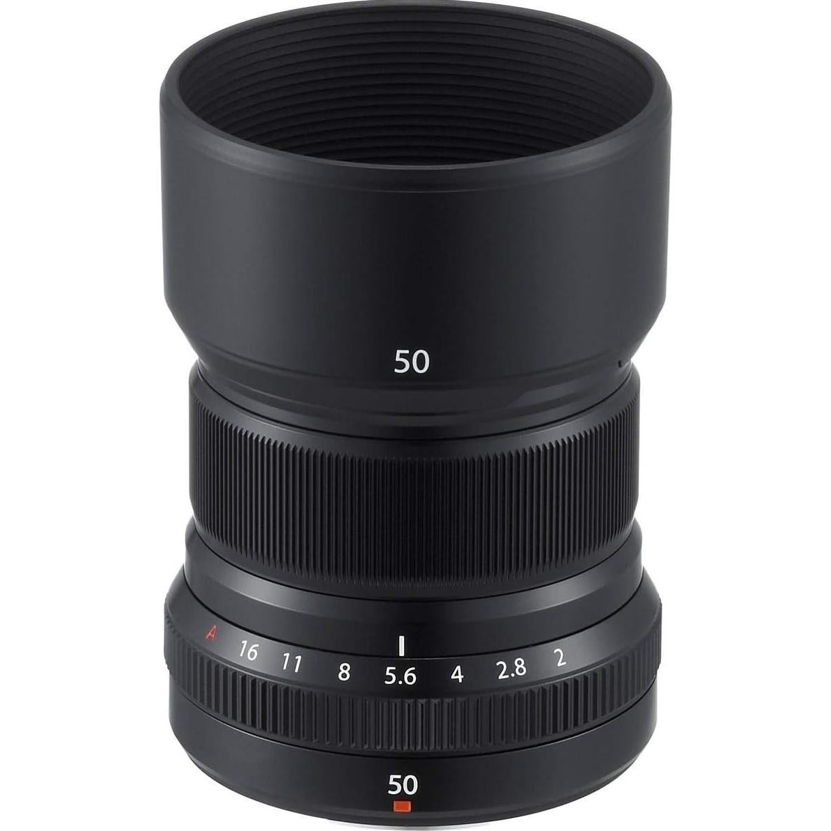 Lente Fujifilm XF50mm F2 R WR - Negro, 76mm, Resistente al Agua
