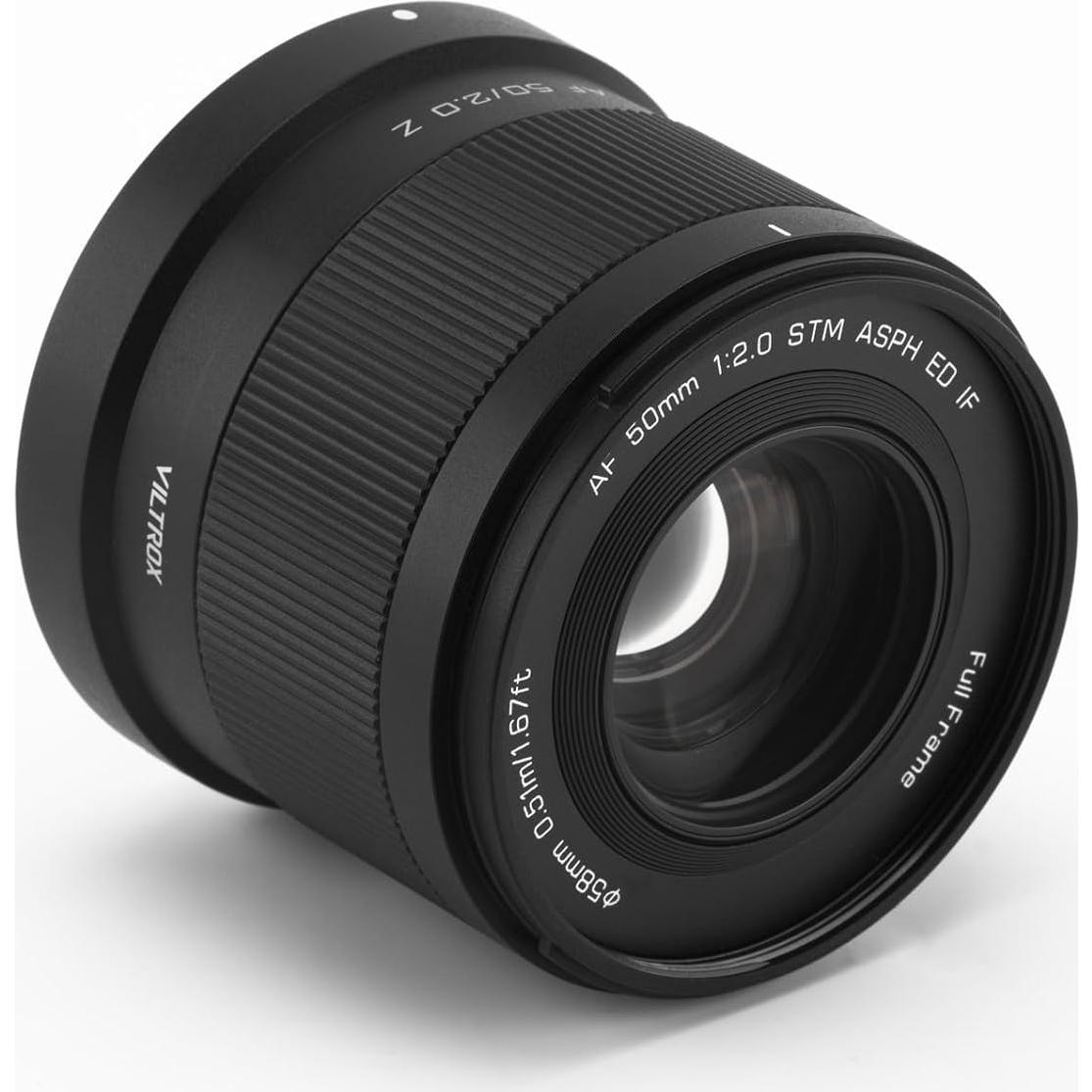 Lente Viltrox 50mm F2.0 Z-Mount para Nikon Z, Autofocus