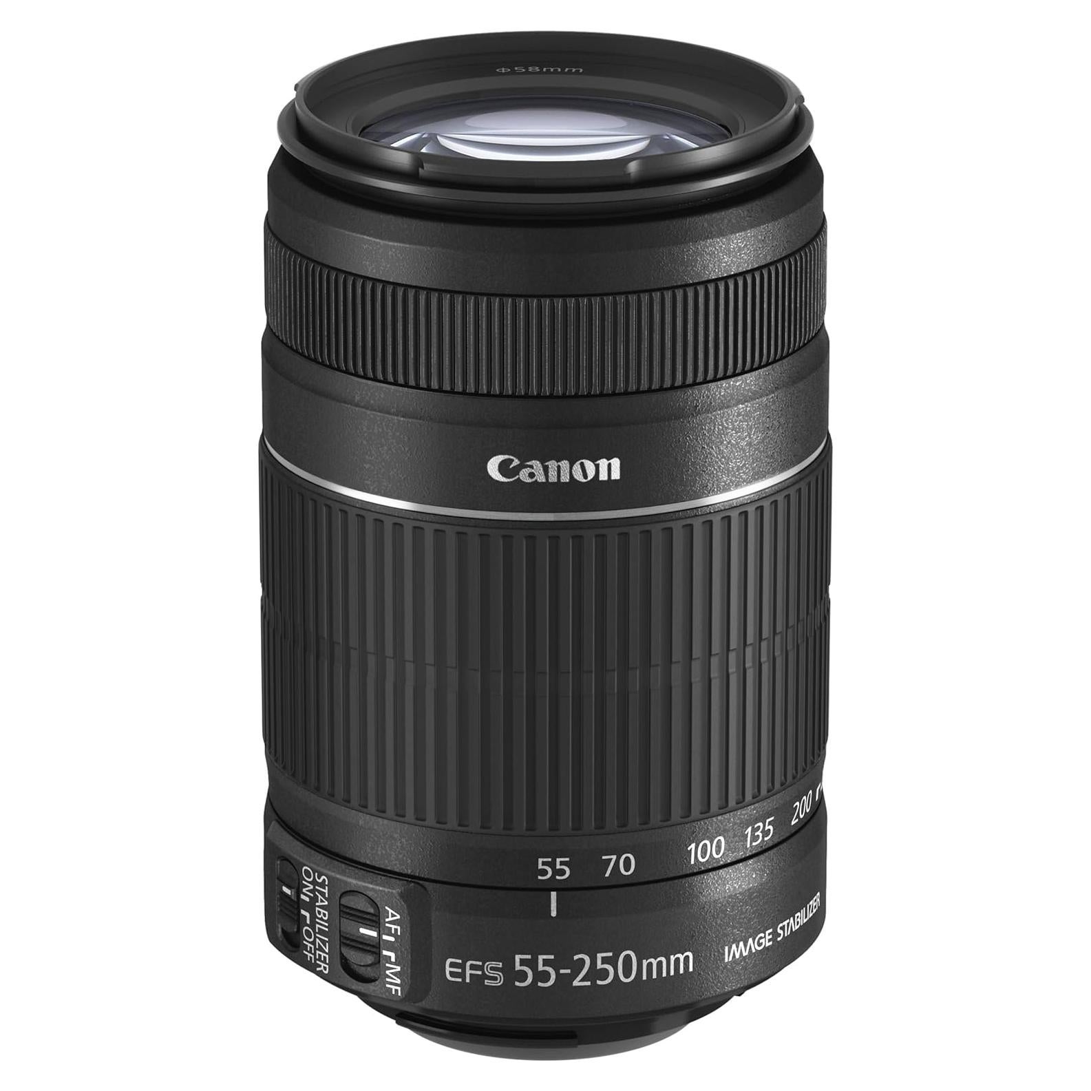 Lente Telefoto Zoom Canon EF-S 55-250mm f/4-5.6 IS II