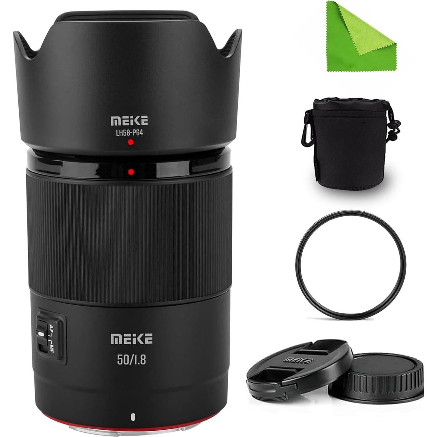 Lente Prime Meike 50mm F1.8 Montura Z para Nikon