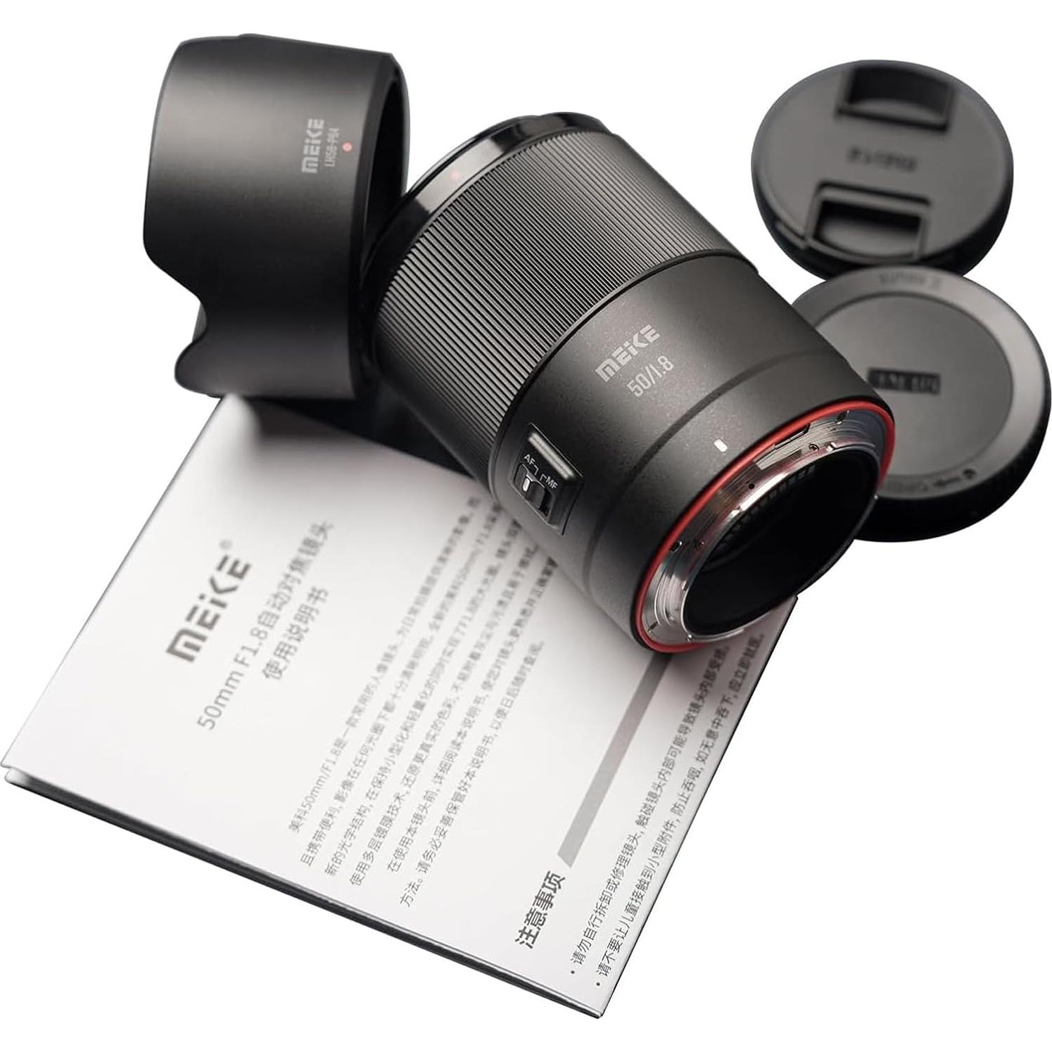 Lente Prime Meike 50mm F1.8 Montura Z para Nikon