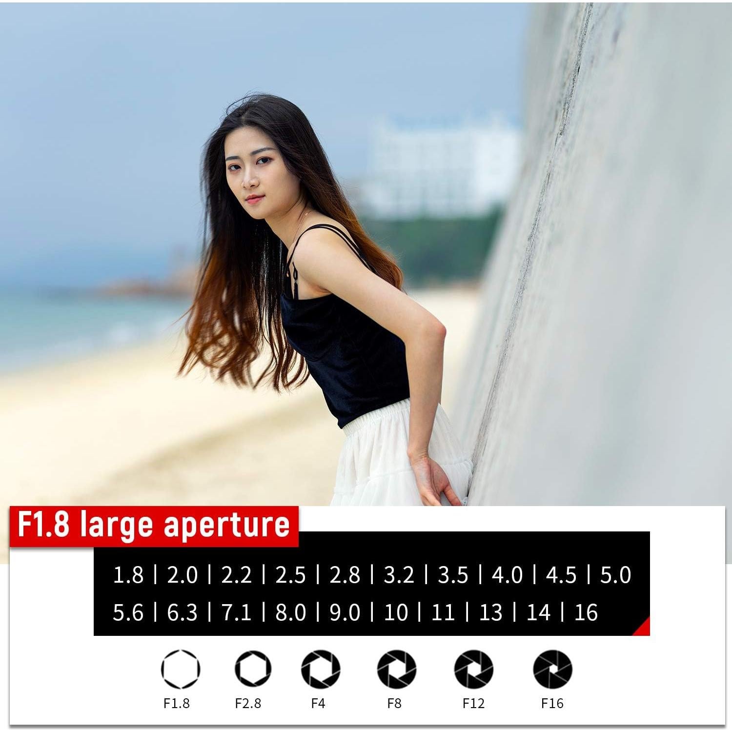 Lente VILTROX 85mm F1.8 II para cámaras Sony E-Mount