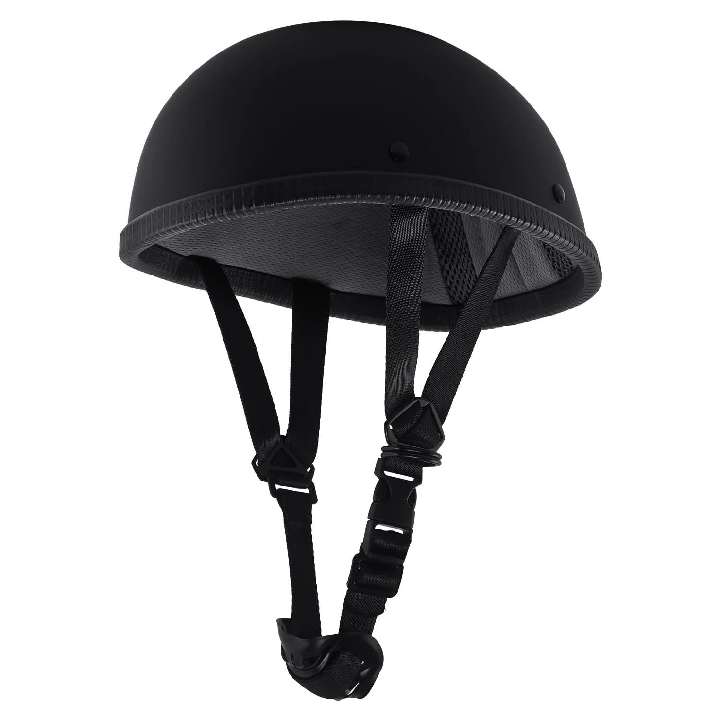 Casco de Motocicleta H-YEEU L Negro ABS Aprobado DOT