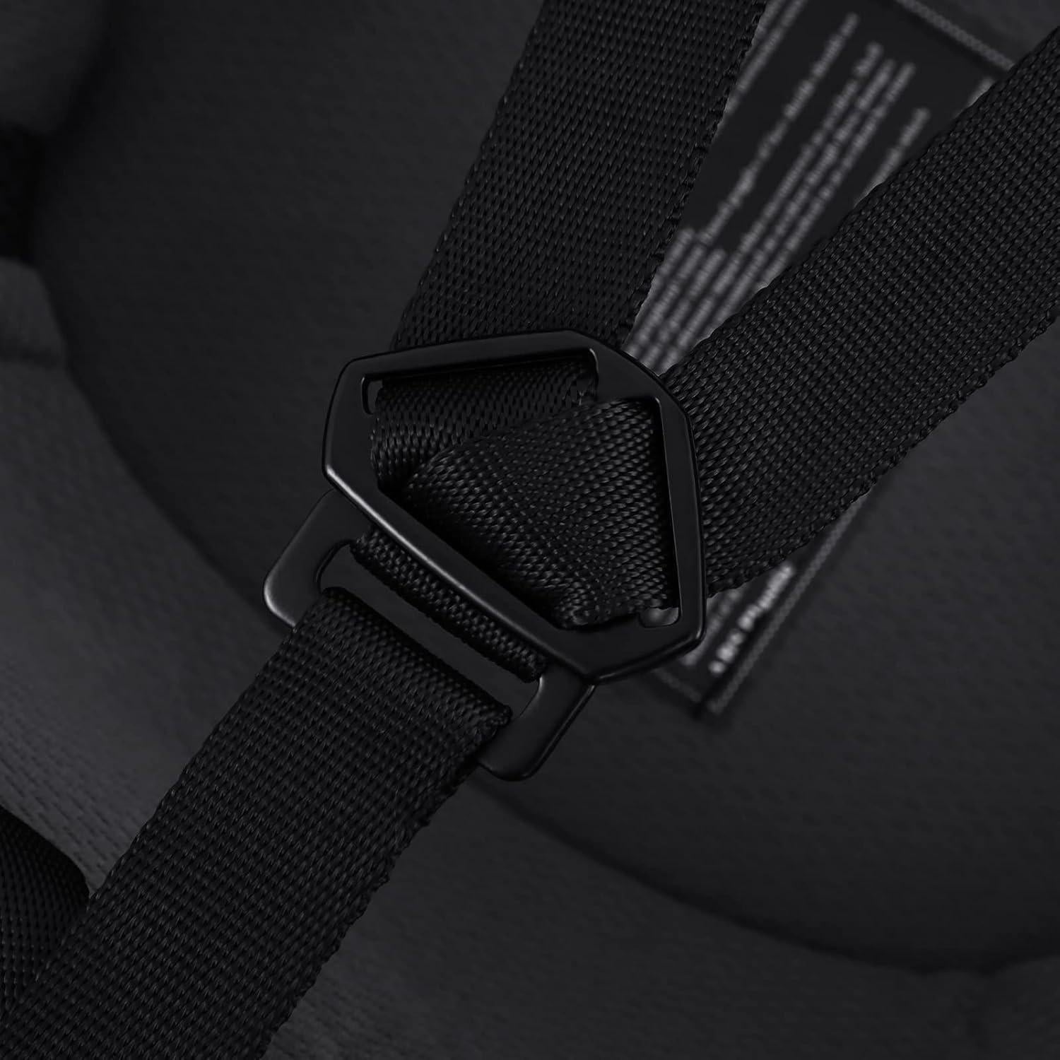 Casco de Motocicleta H-YEEU L Negro ABS Aprobado DOT