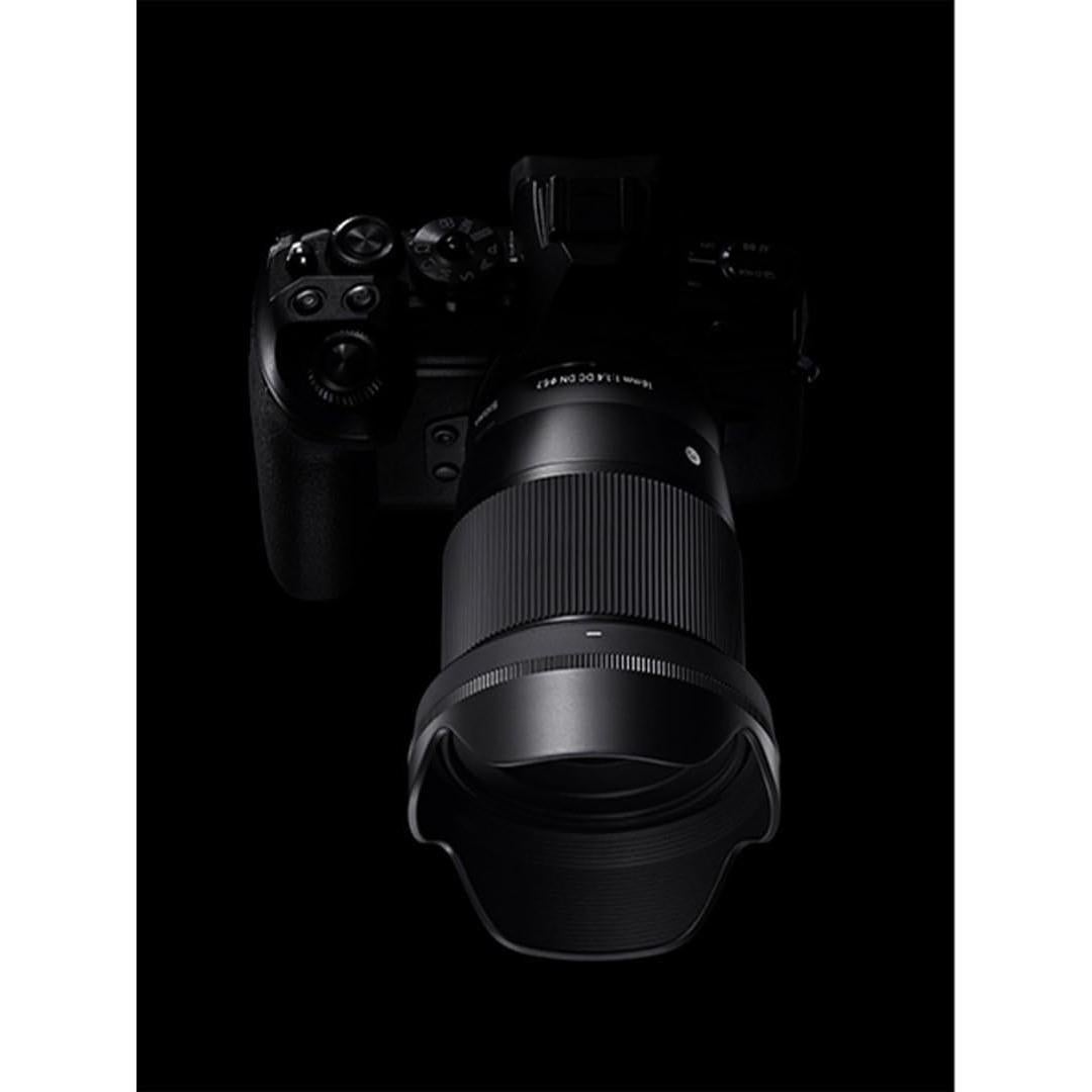 Lente Sigma 16mm f/1.4 DC DN para Canon EF-M - Gran Angular