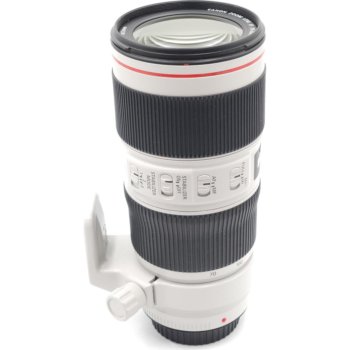 Lente Canon EF 70-200mm f/4L IS II USM para DSLR - Estabilización