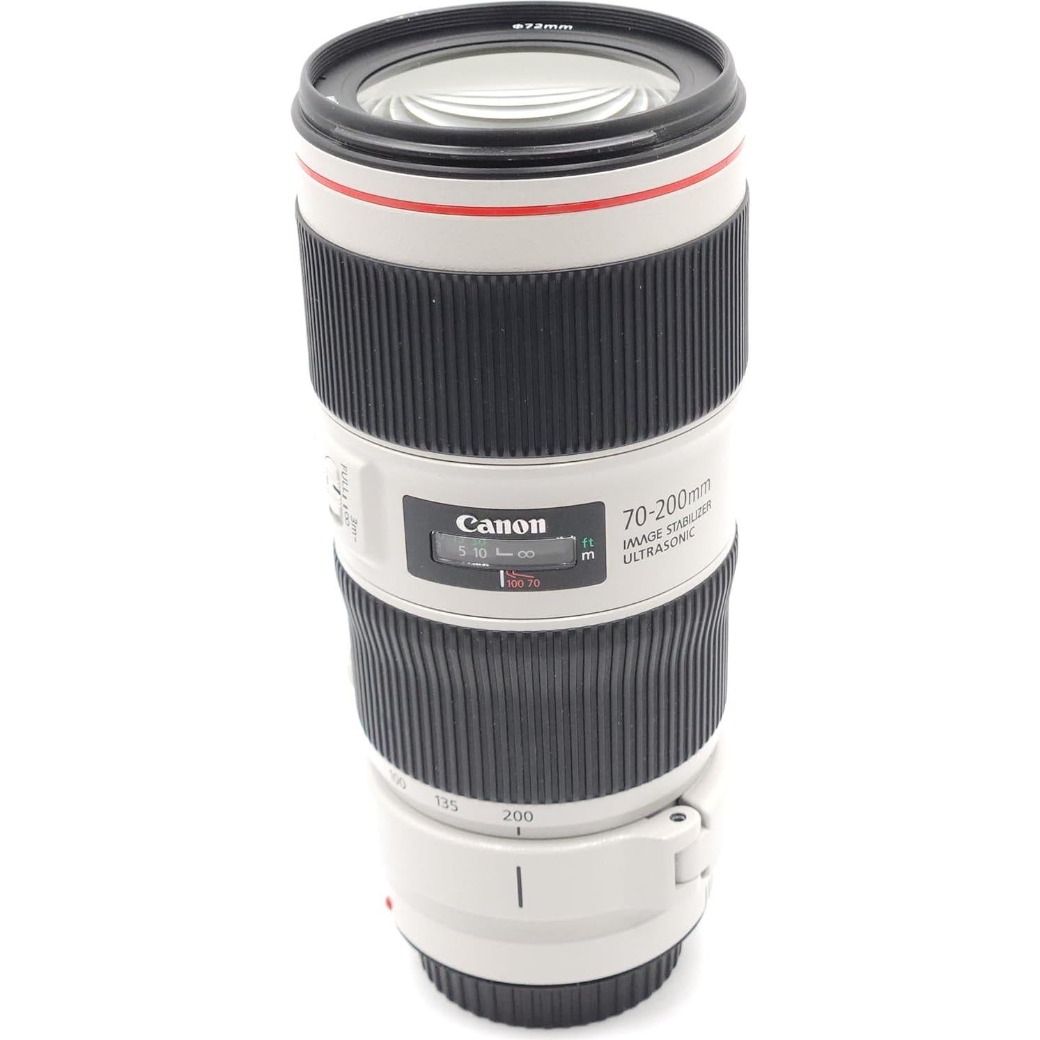 Lente Canon EF 70-200mm f/4L IS II USM para DSLR - Estabilización