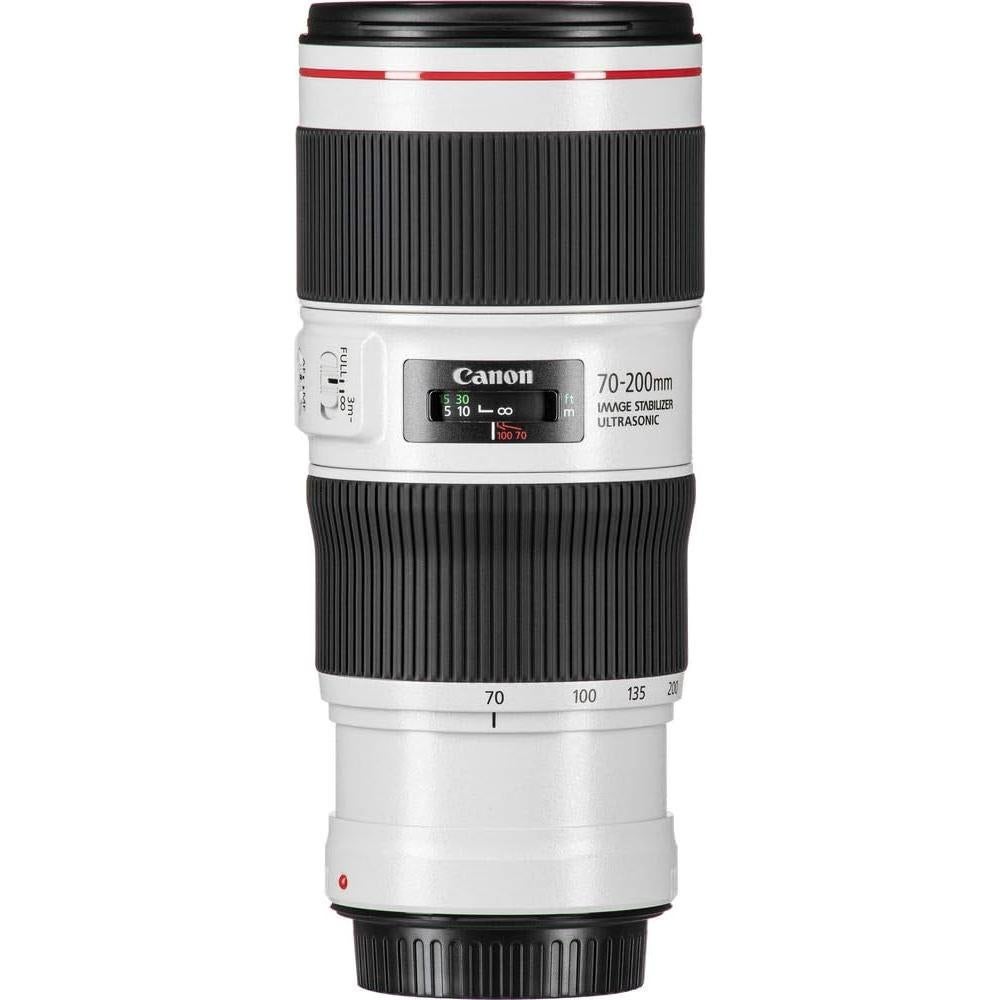 Lente Canon EF 70-200mm f/4L IS II USM para DSLR - Estabilización