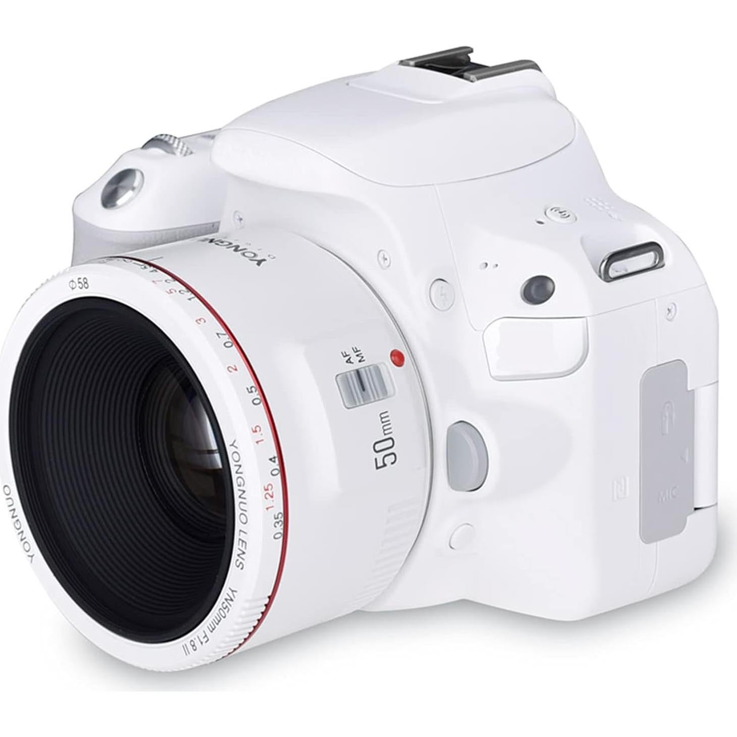 Lente YONGNUO YN50mm F1.8 II para Canon DSLR, Autoenfoque