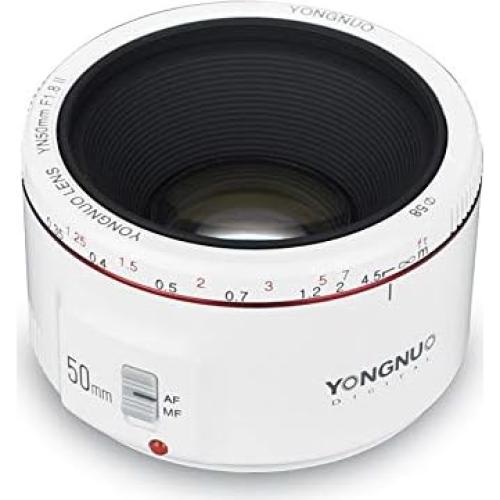 Lente YONGNUO YN50mm F1.8 II para Canon DSLR, Autoenfoque