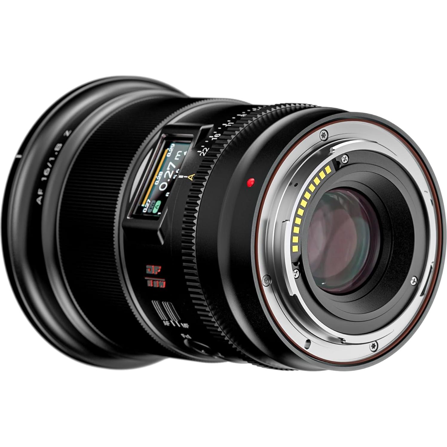 Lente Viltrox AF 16mm f/1.8 para Nikon Z - Compacta y Silenciosa