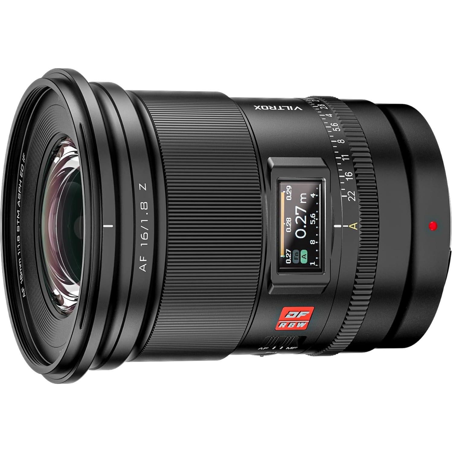 Lente Viltrox AF 16mm f/1.8 para Nikon Z - Compacta y Silenciosa