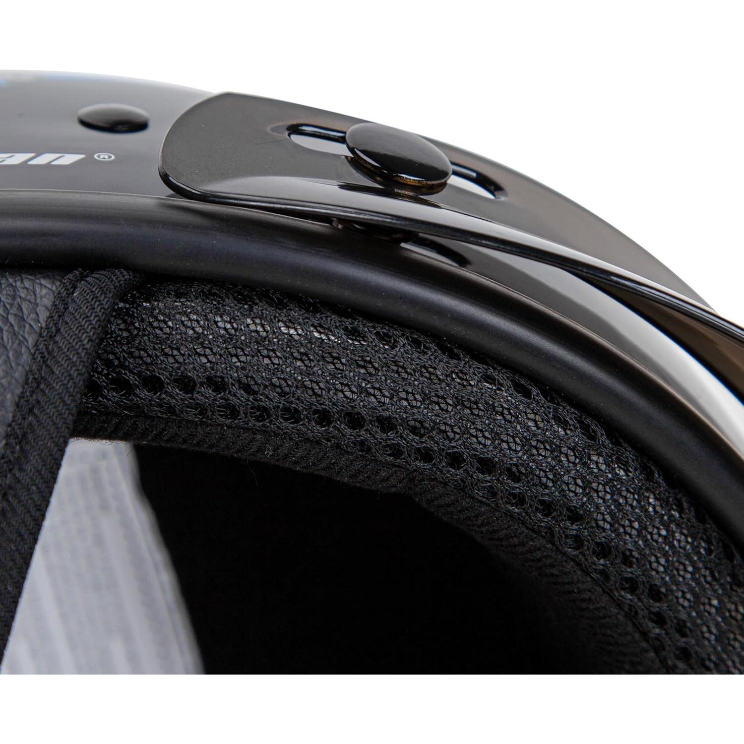 Casco Medio Rostro CARTMAN Calavera Azul X-Large DOT