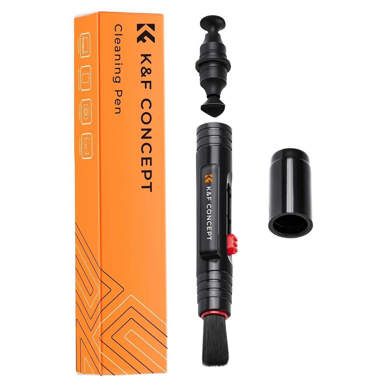 Bolígrafo de limpieza K&F Concept para lentes de cámaras y ópticas