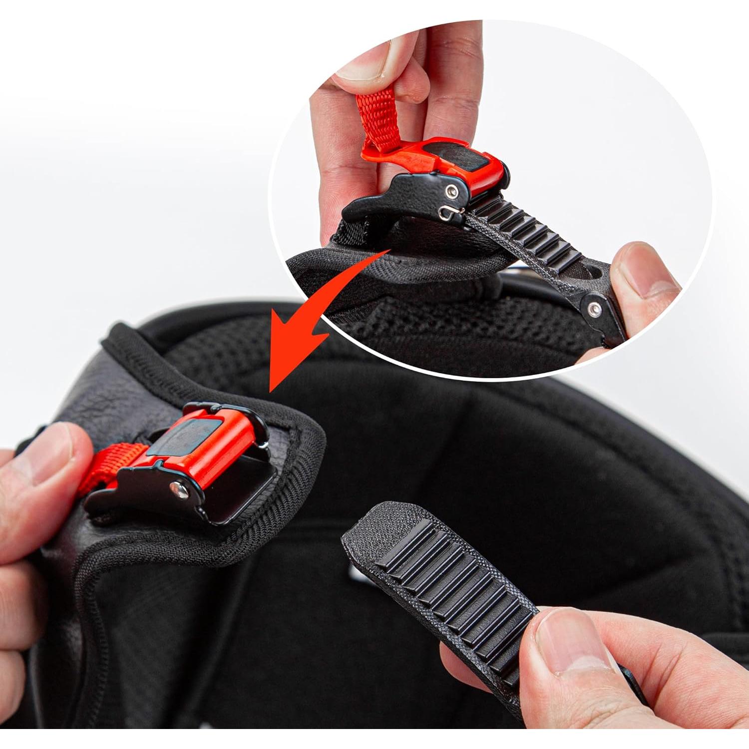 Casco Medio Rostro CARTMAN Calavera Azul Pequeño DOT