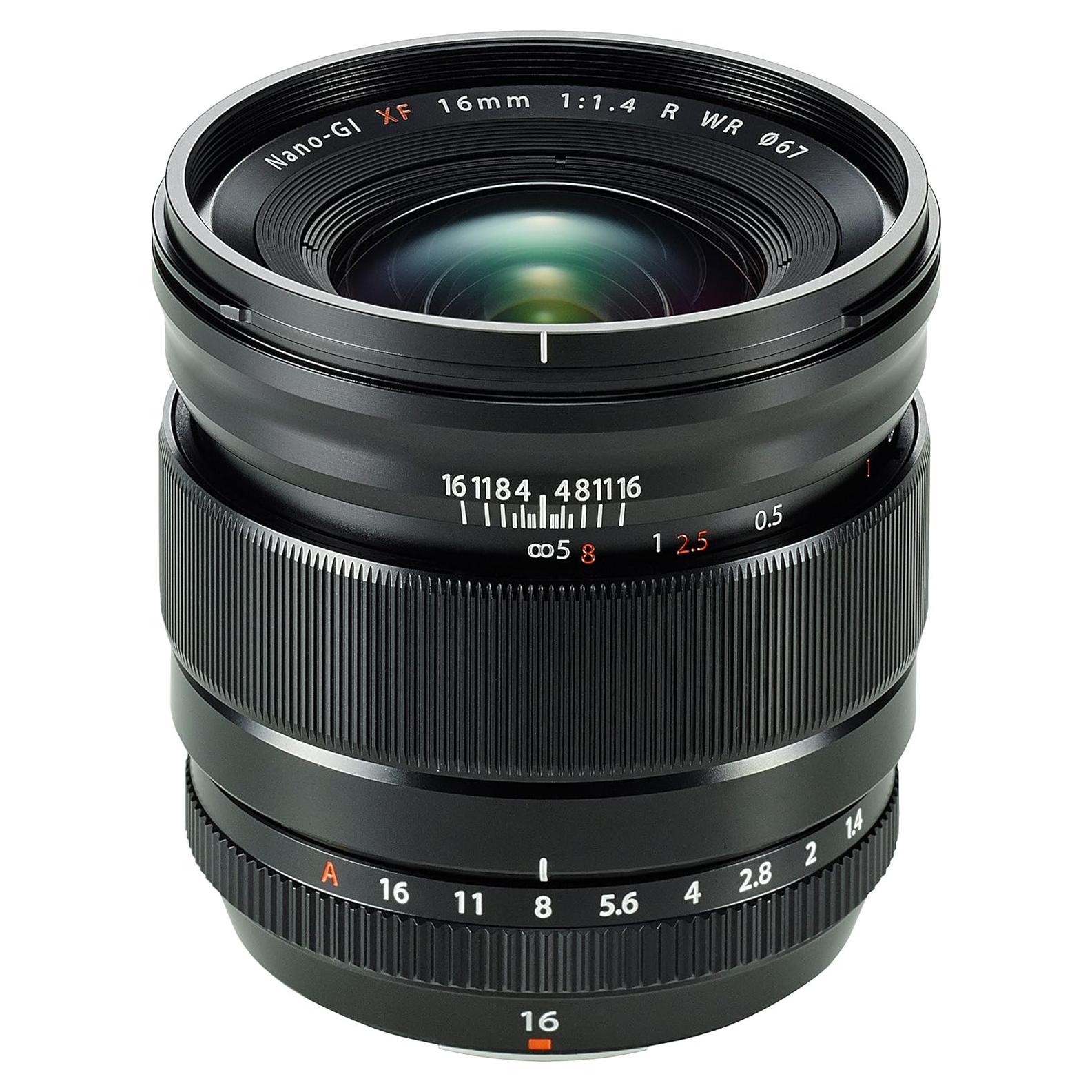 Lente Fujifilm XF 16mm F1.4 R WR Resistente al Agua