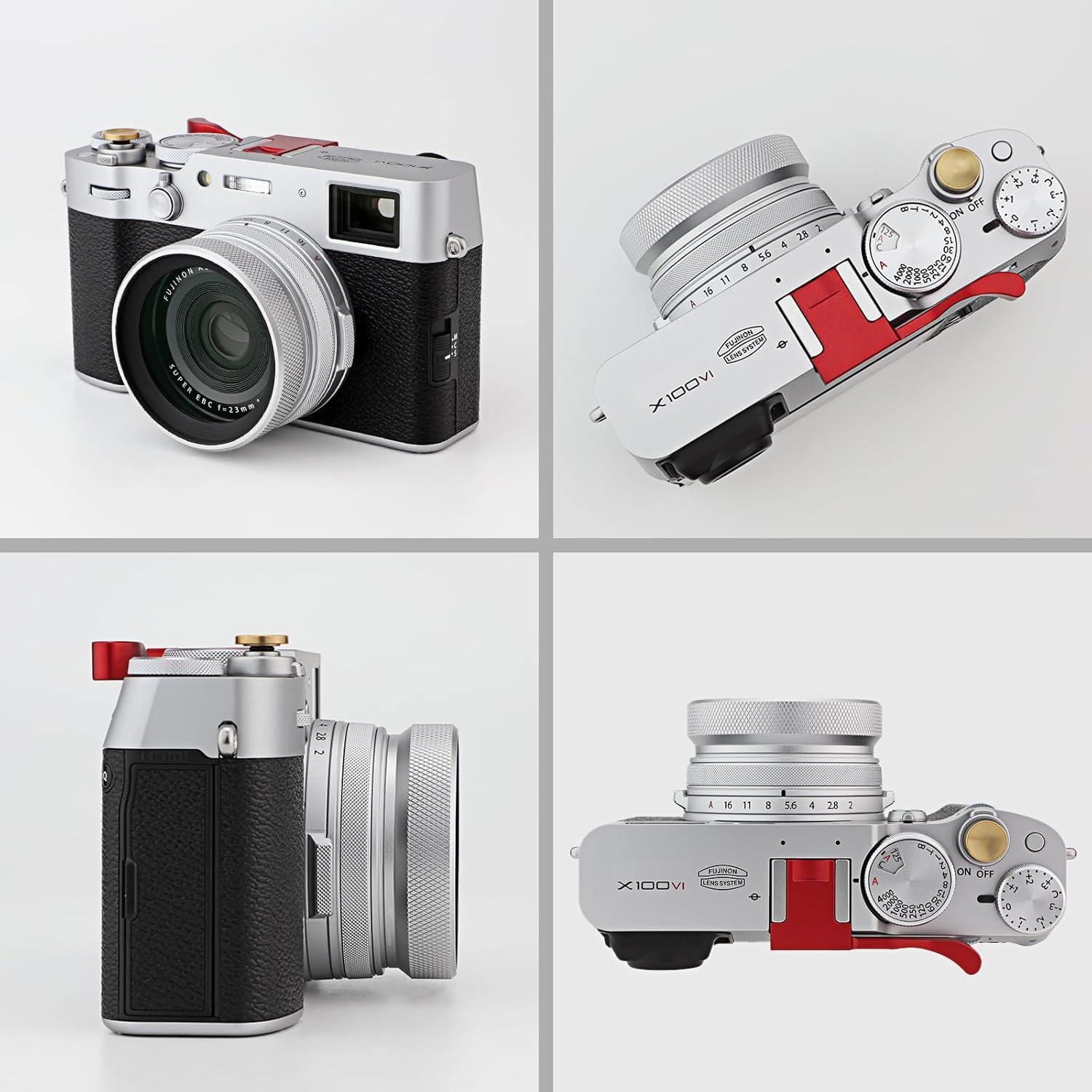 Capucha de Lente y Filtro UV Haoge LUV-X54W para Fujifilm X100V/X100VI