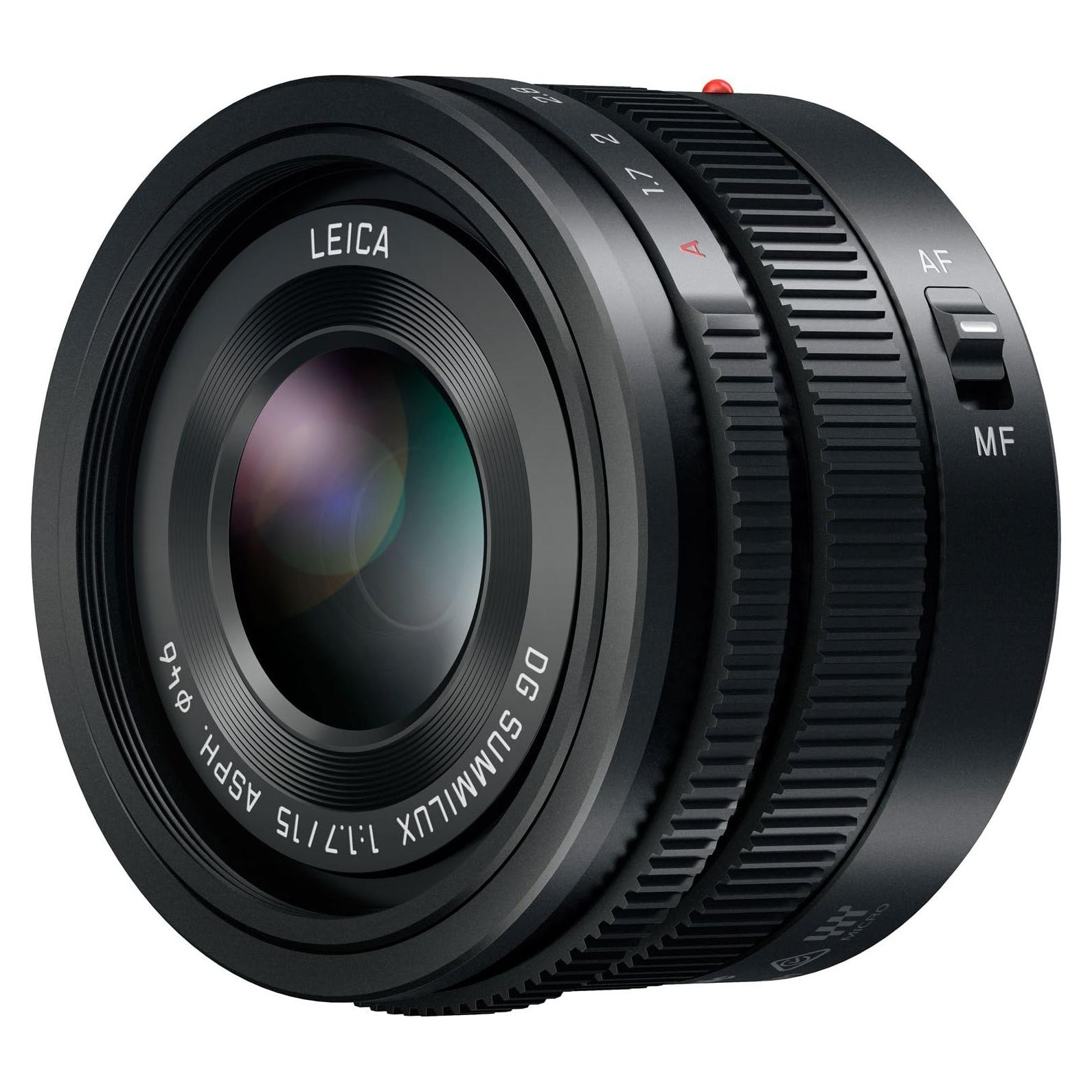 Lente Panasonic LUMIX G Leica DG 15mm F1.7 ASPH Micro 4/3