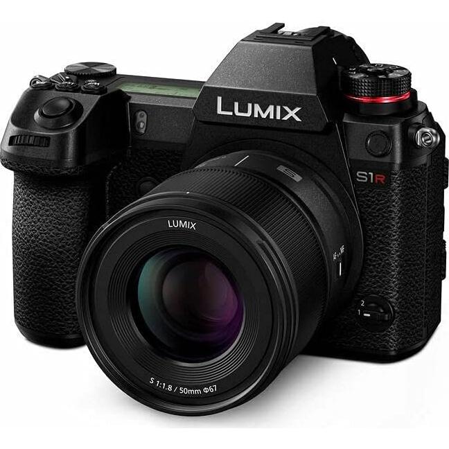 Lente Panasonic LUMIX S 50mm F1.8 L-Mount para cámaras sin espejo