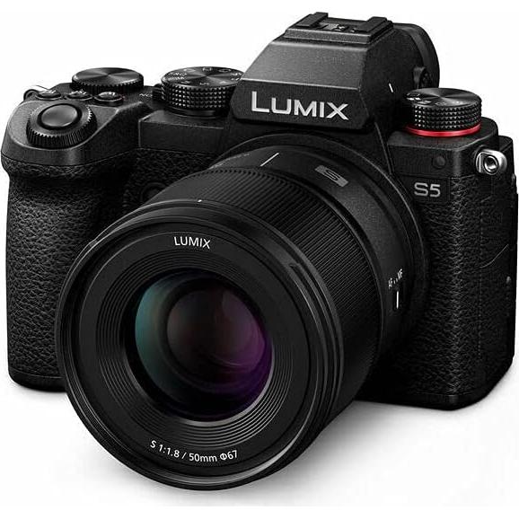Lente Panasonic LUMIX S 50mm F1.8 L-Mount para cámaras sin espejo