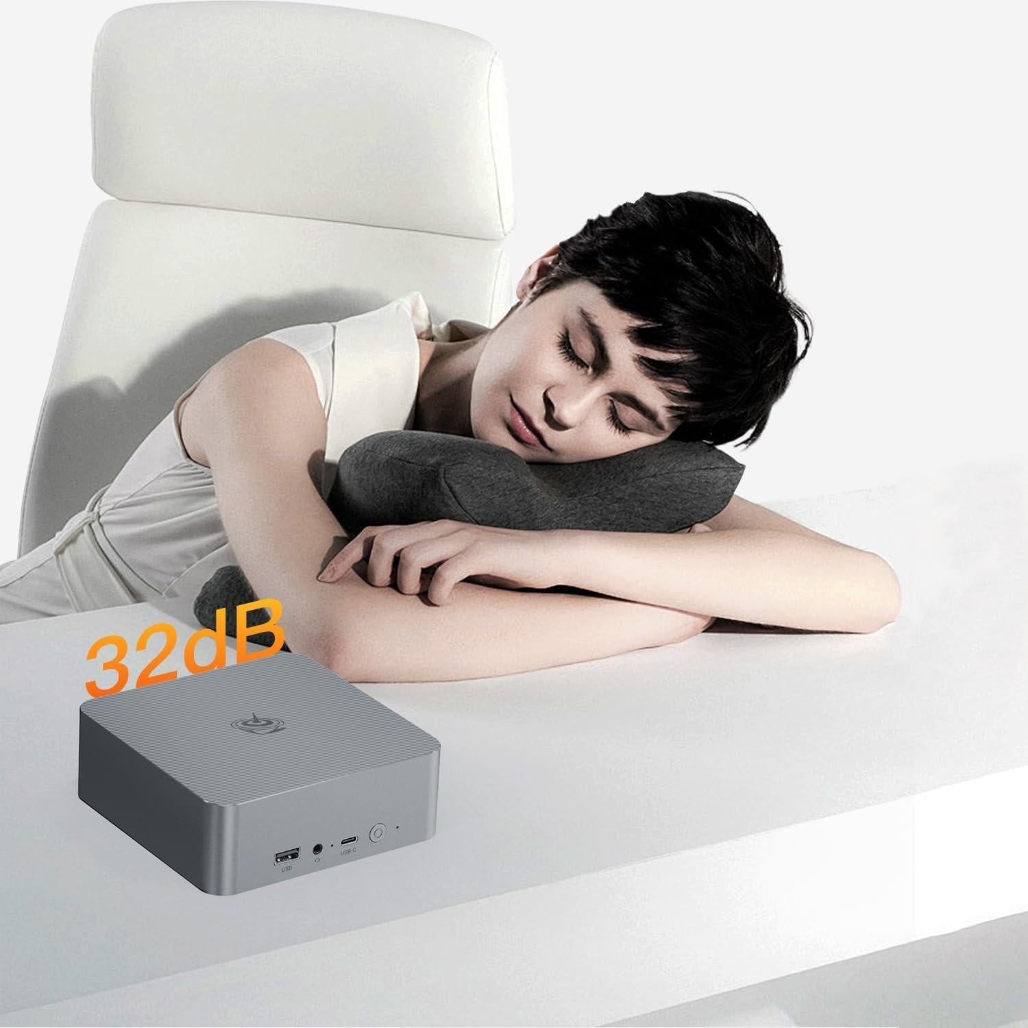 Beelink Mini PC EQR6 6600H 16GB 500GB Doble HDMI 4K