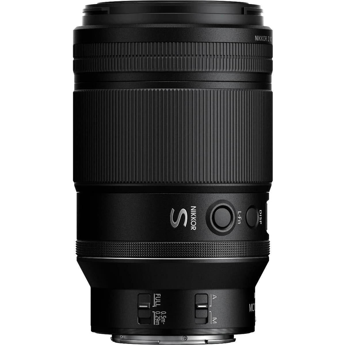 Lente Macro Nikon NIKKOR Z 105mm f/2.8 VR S para cámaras sin espejo