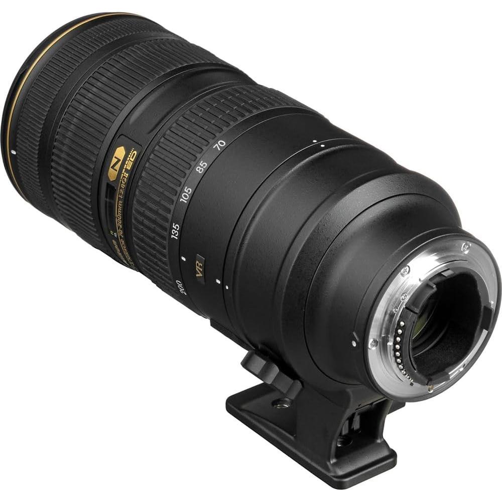 Nikon - AF-S NIKKOR 70-200mm f/2.8G ED VR II Telephoto Zoom Lens (2185) + Filter Kit + Cap Keeper + Cleaning Kit