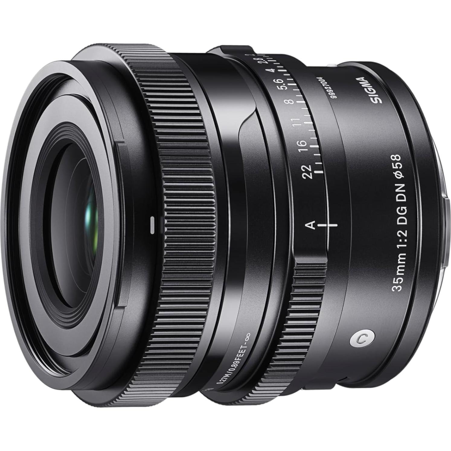 Lente Sigma 35mm F2 DG DN para Montura E de Sony