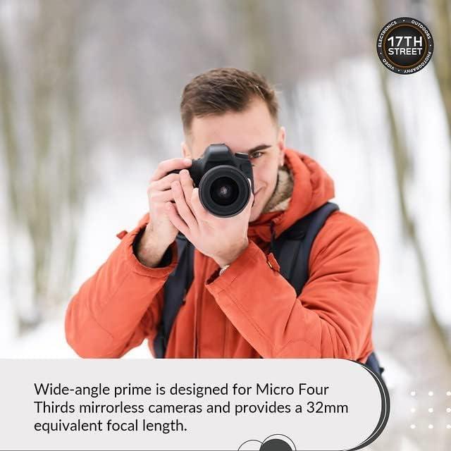 Lente Sigma 16mm f/1.4 DC DN para Sony E + Filtro UV 67mm + Tarjeta 64GB + Mochila