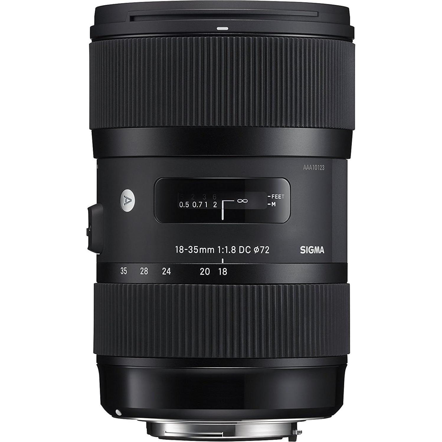Lente Sigma 18-35mm F1.8 Art para DSLR Canon + Base USB + Tarjeta 64GB