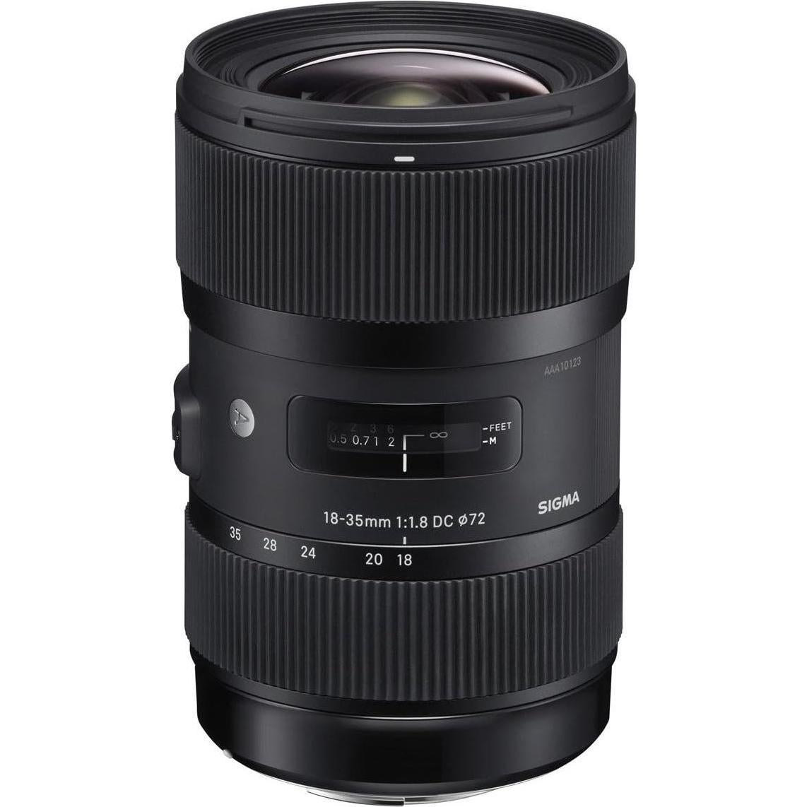 Lente Sigma 18-35mm F1.8 Art para DSLR Canon + Base USB + Tarjeta 64GB
