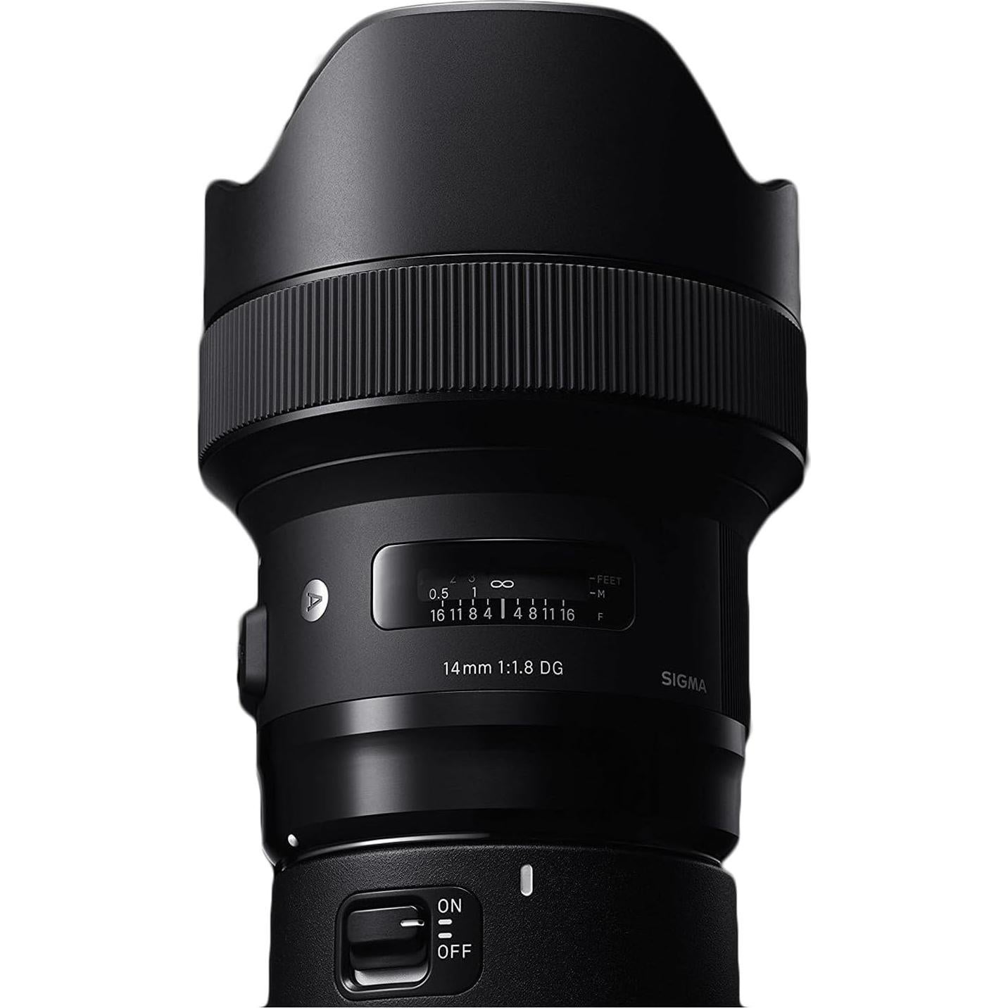 Lente Sigma 14mm f/1.8 DG HSM Art para cámaras Sony E