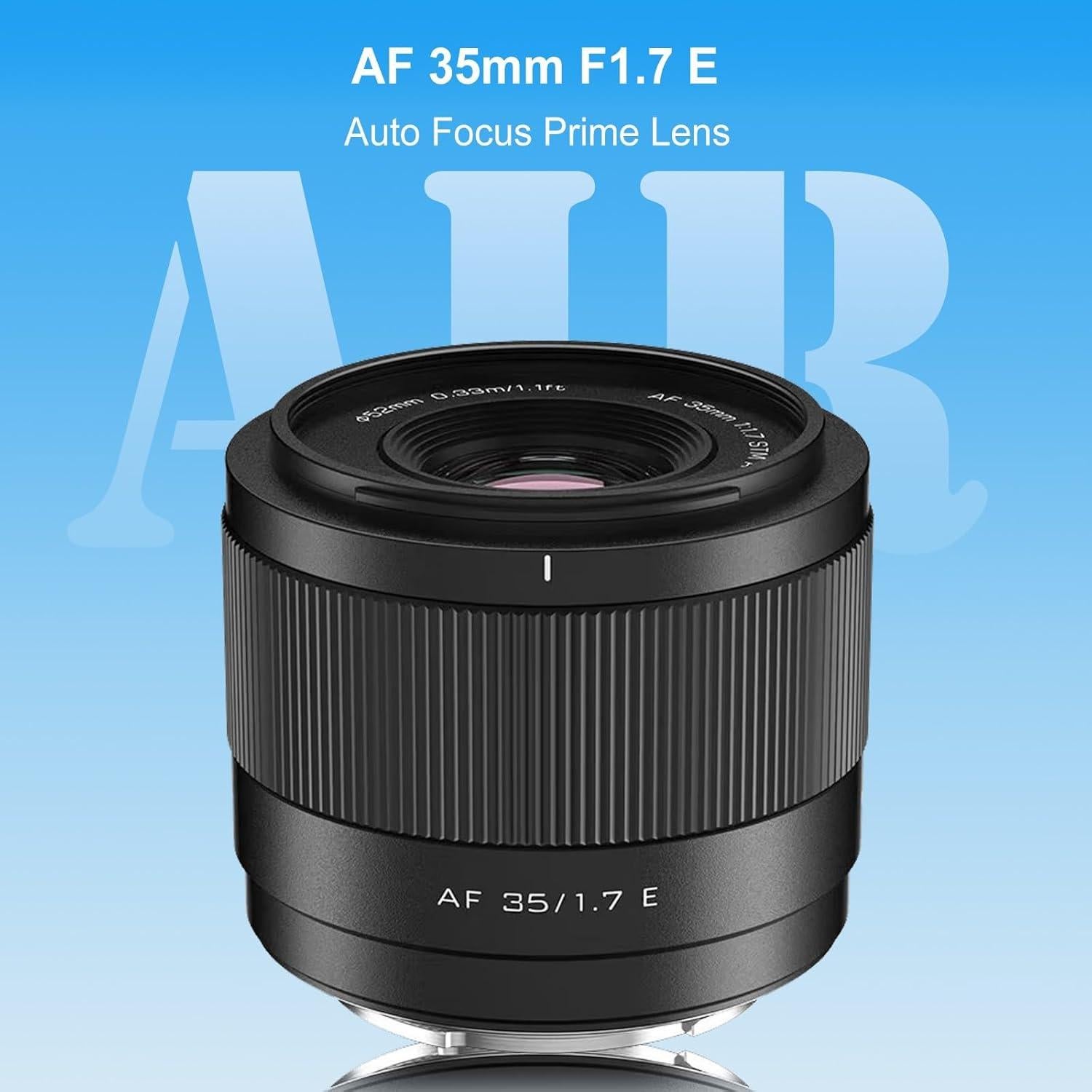 Lente Prime Viltrox 35mm F1.7 Montura E Autofoco para Sony