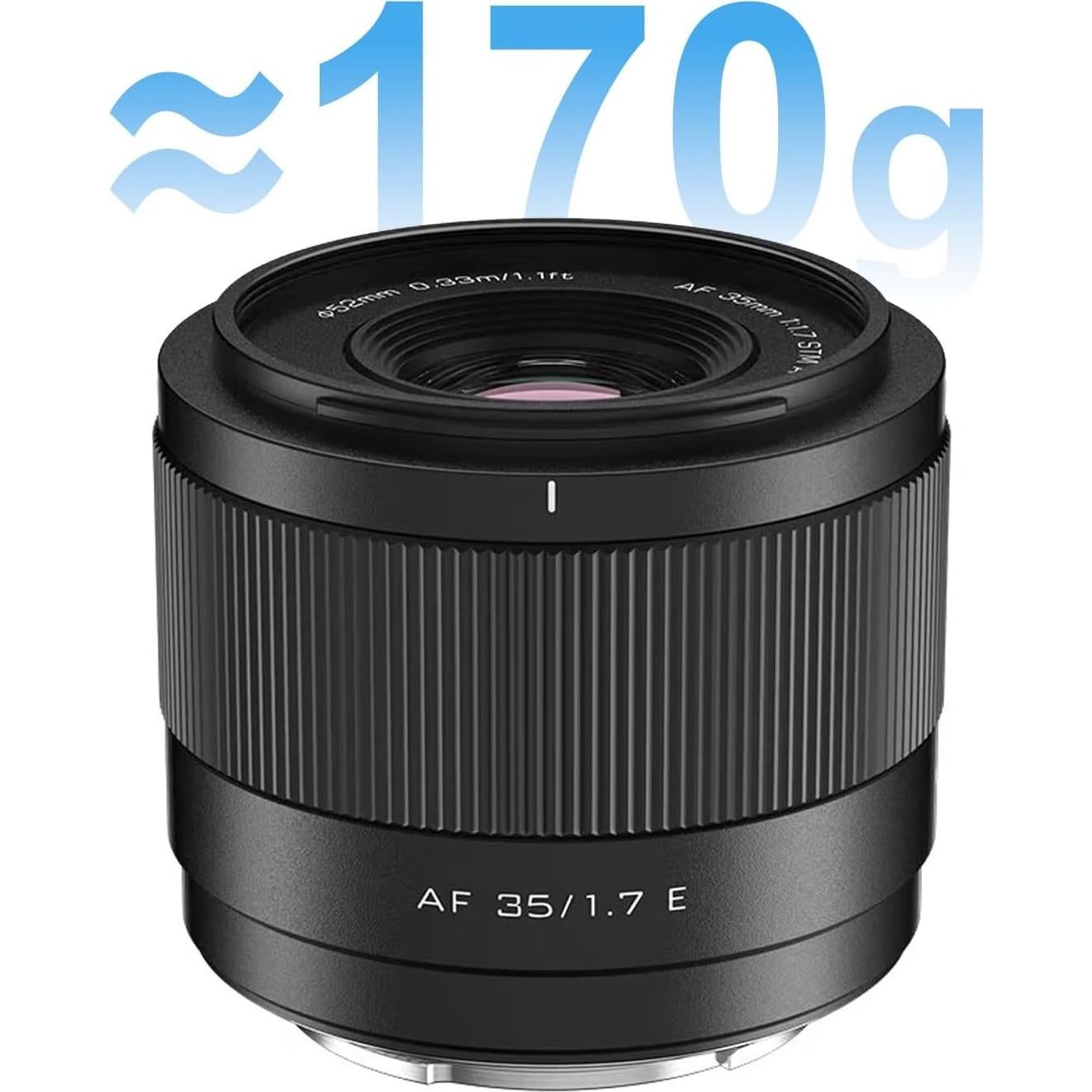 Lente Prime Viltrox 35mm F1.7 Montura E Autofoco para Sony