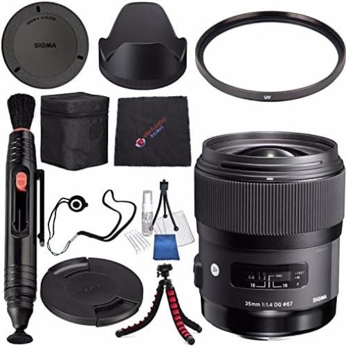 Lente Sigma 35mm f/1.4 DG HSM Art para DSLR Nikon + Accesorios