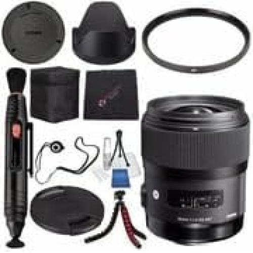 Lente Sigma 35mm f/1.4 DG HSM Art para DSLR Nikon + Accesorios