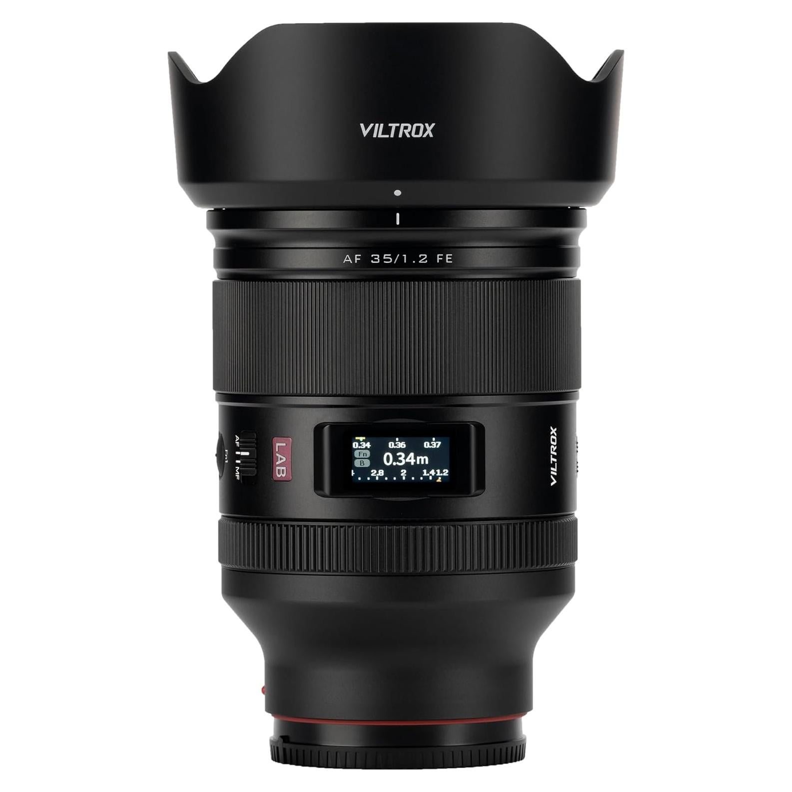 Lente VILTROX AF 35mm f/1.2 LAB FE para Sony E