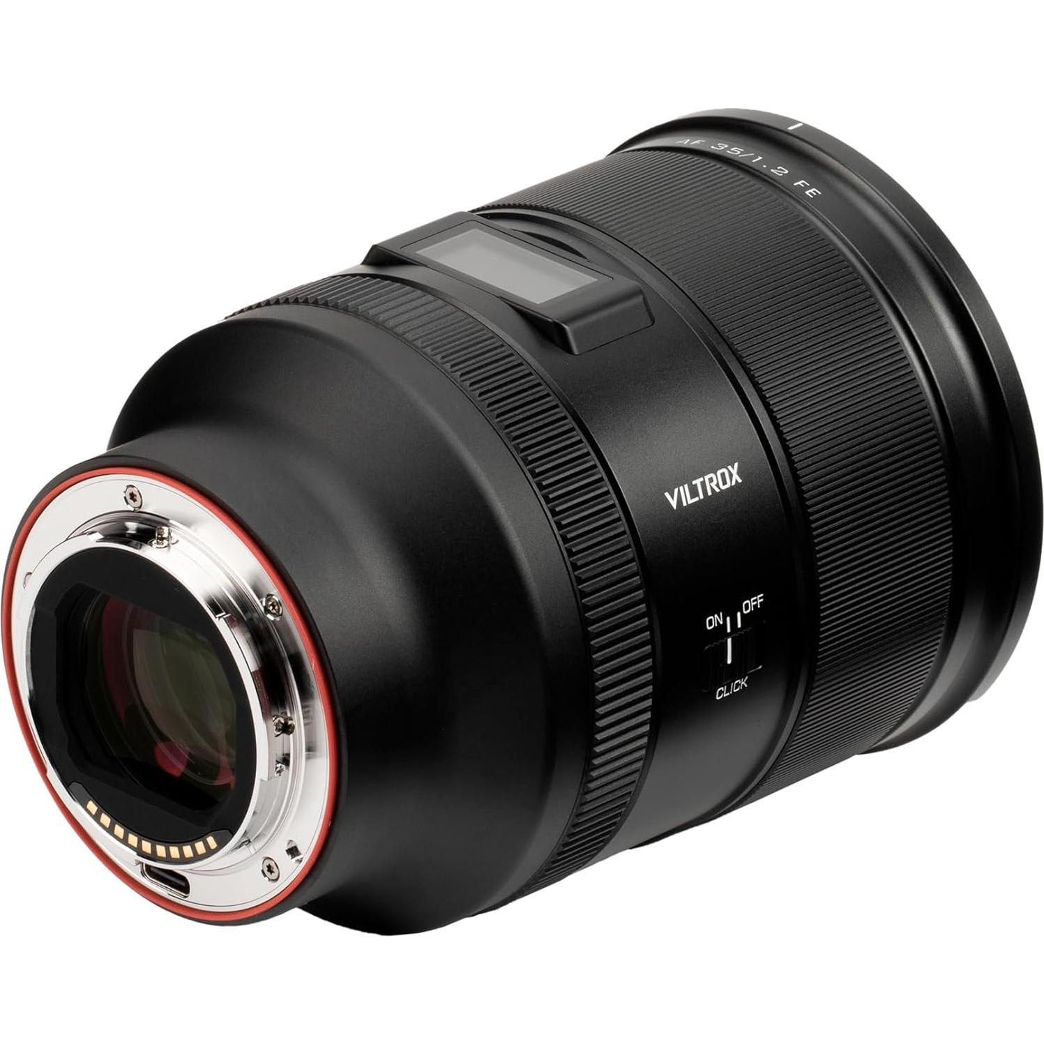 Lente VILTROX AF 35mm f/1.2 LAB FE para Sony E