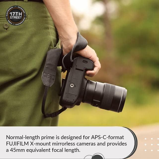 Lente Sigma 30mm f/1.4 DC DN para FUJIFILM X + Filtro UV 52mm