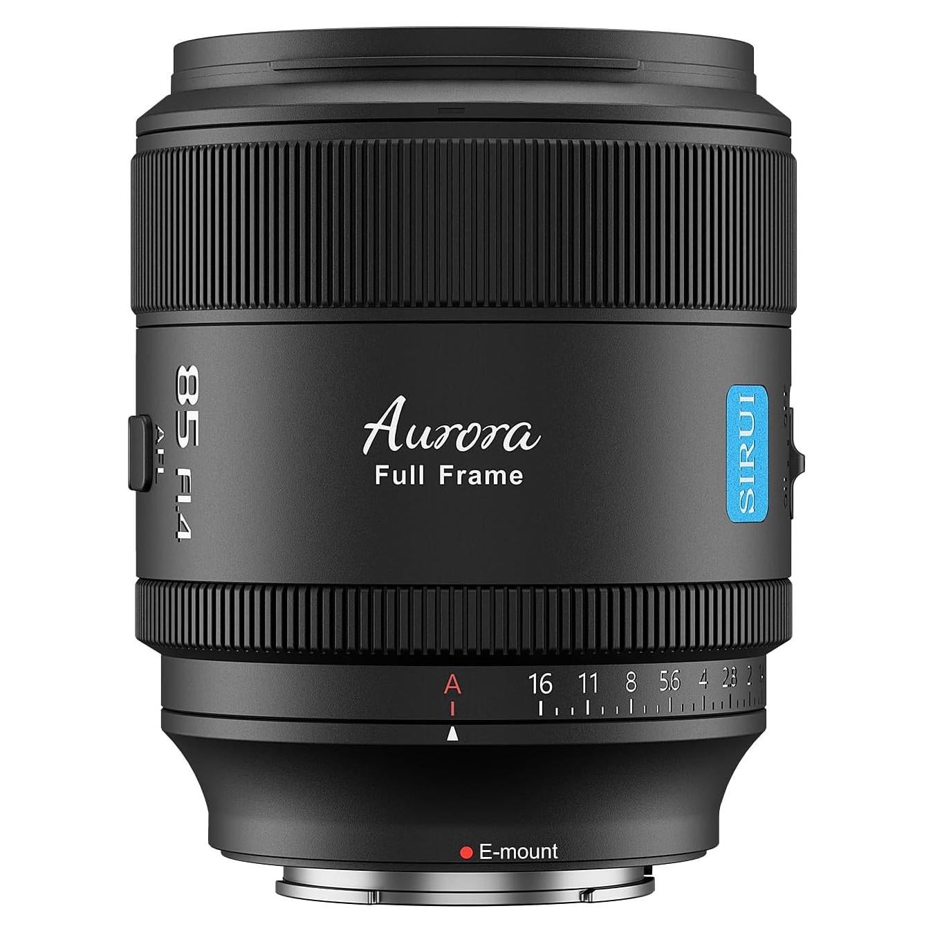 Lente SIRUI Aurora 85mm F1.4 para cámaras Sony E