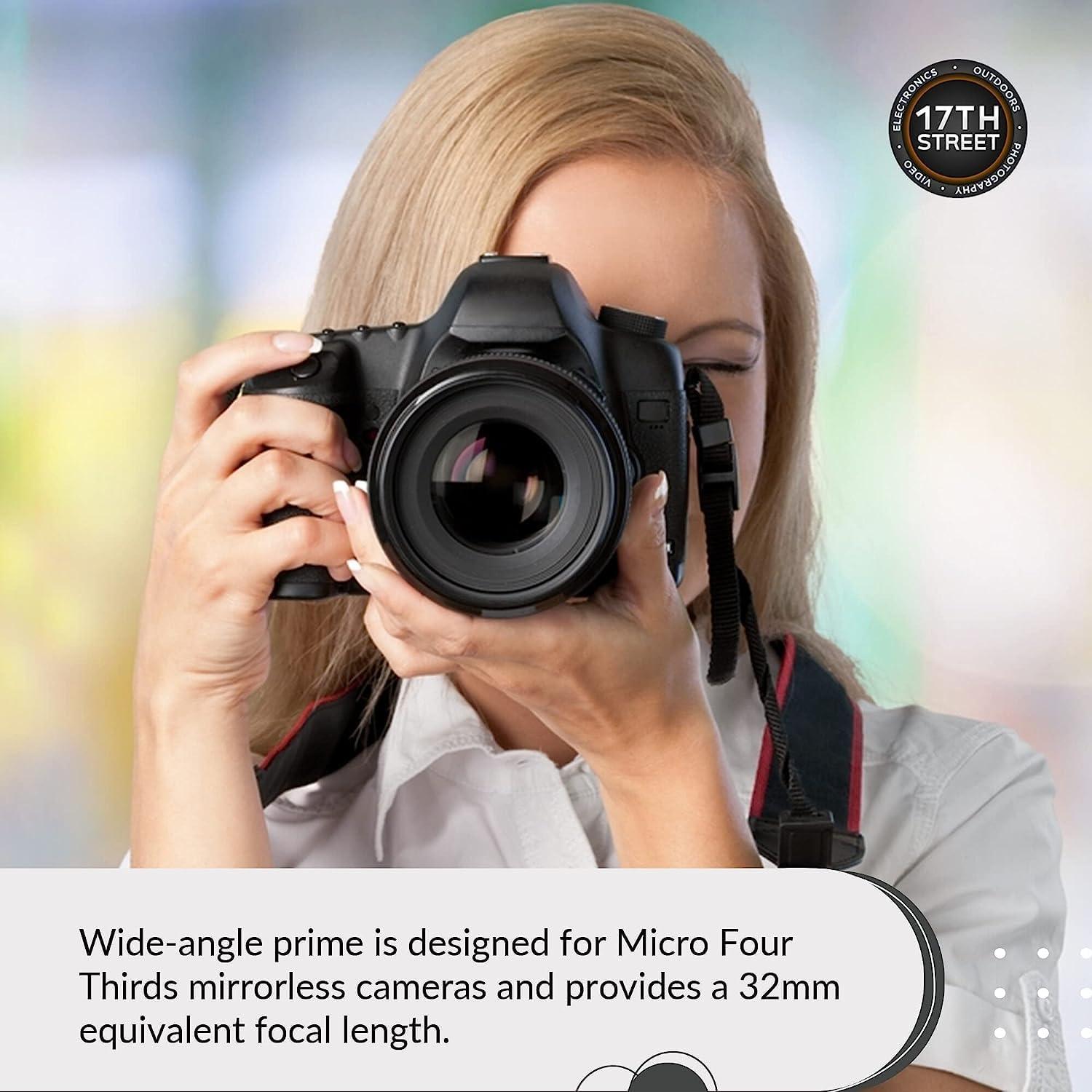 Lente Sigma 16mm f/1.4 DC DN para Canon EF-M + Filtro UV 67mm