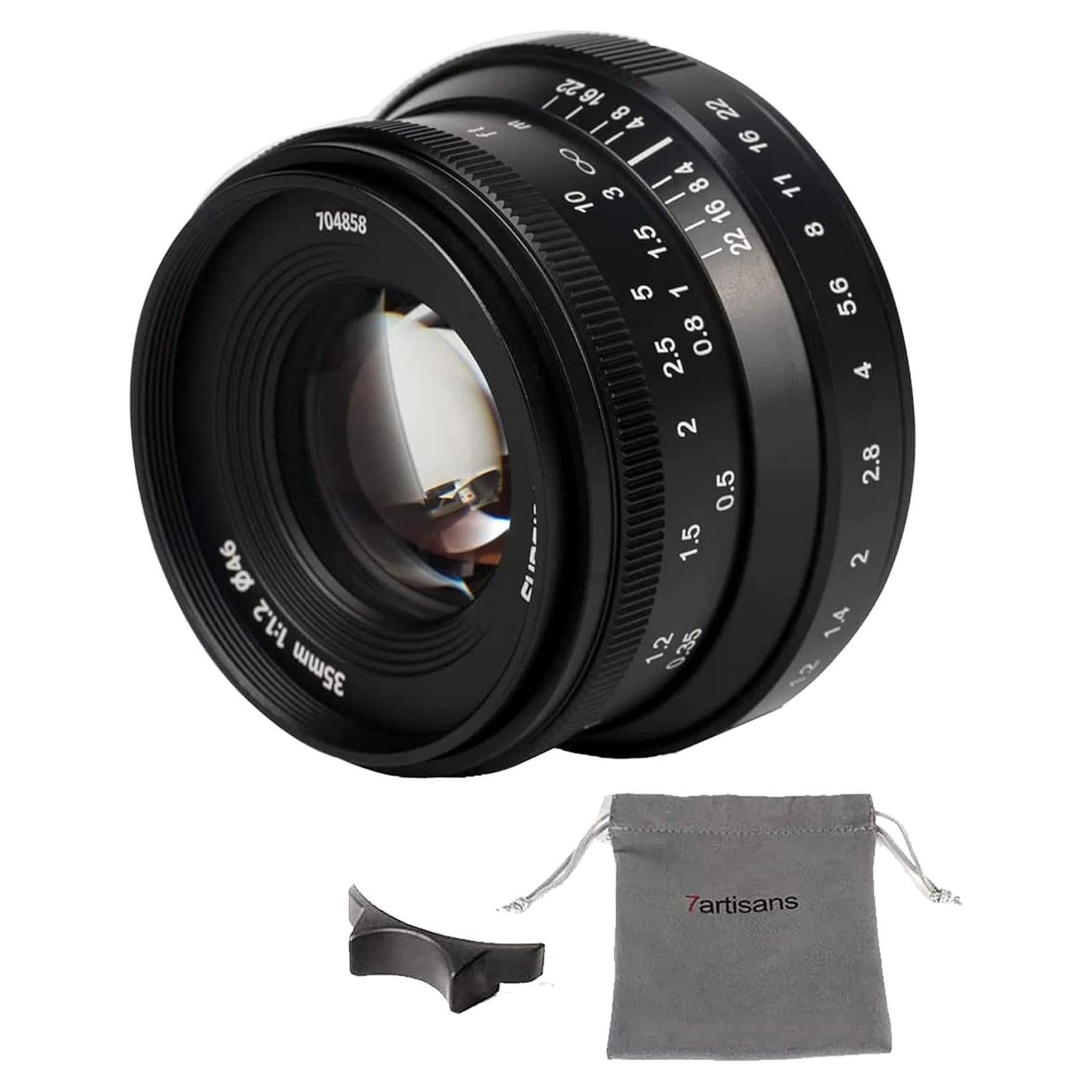 Lente 35mm F1.2 II 7artisans para Cámaras Fujifilm X-Mount