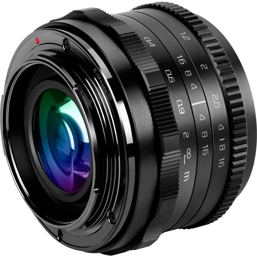 Lente JINTU 35mm F1.2 Manual para Cámaras Sony E-Mount