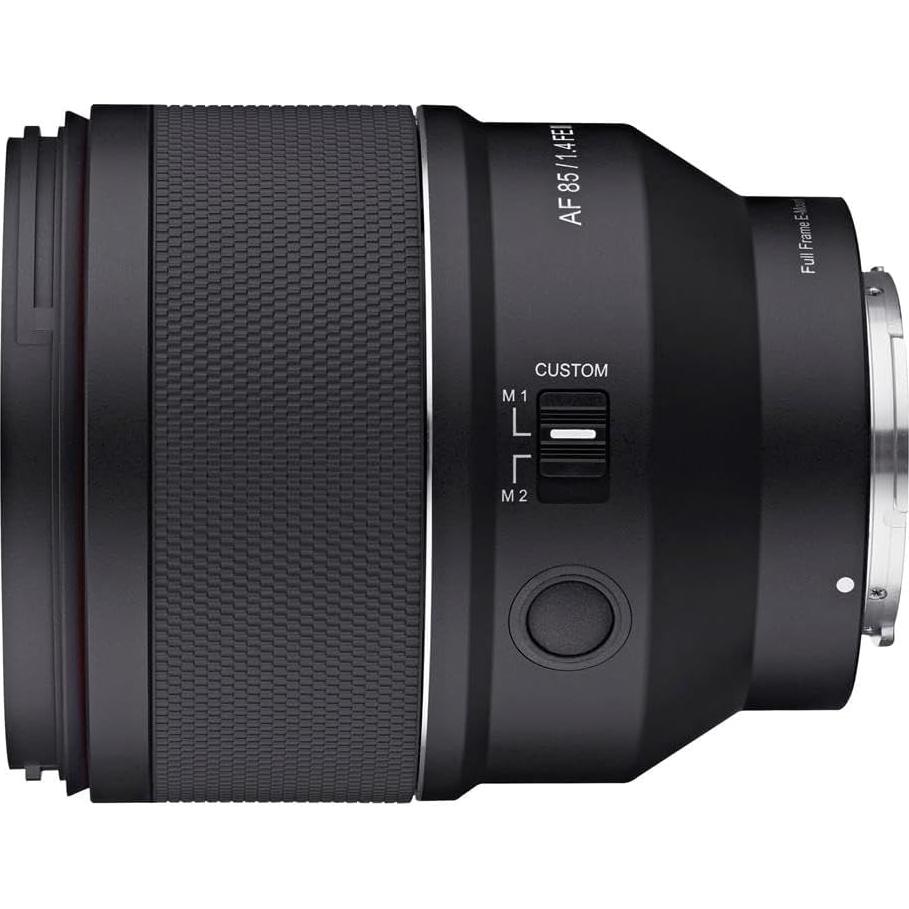 Lente Rokinon AF 85mm f/1.4 II para Sony E - Ligera y Compacta