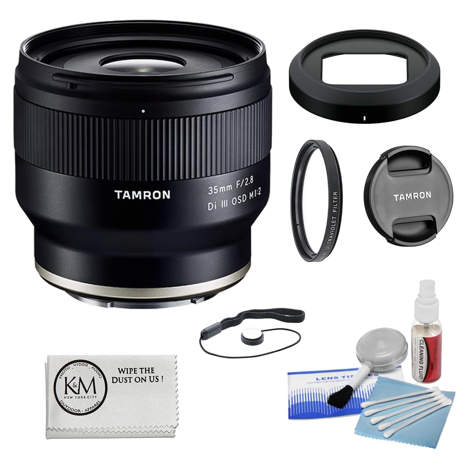 Lente Tamron 35mm f/2.8 Di III OSD M 1:2 para Sony E + Kit 5 Pzas