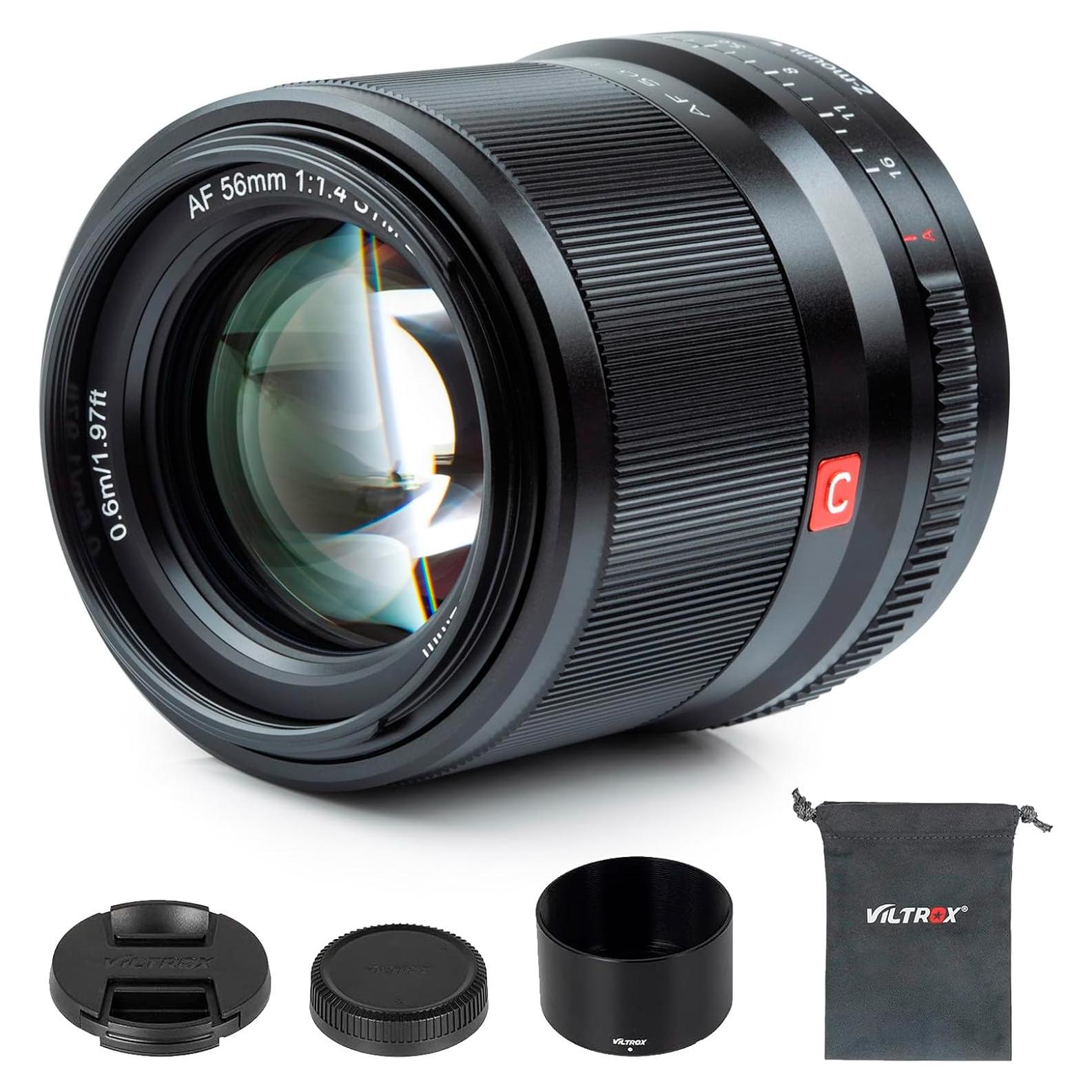 Lente VILTROX 56mm f/1.4 Auto Enfoque para Nikon Z