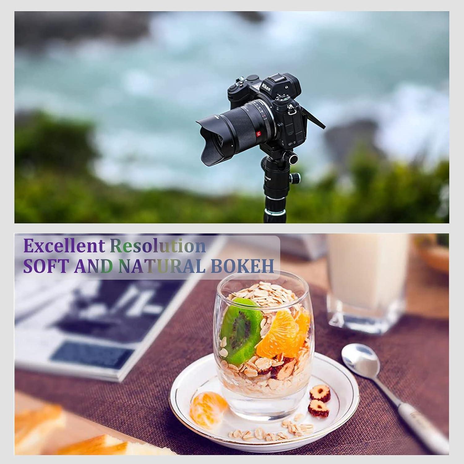 Lente VILTROX 56mm f/1.4 Auto Enfoque para Nikon Z