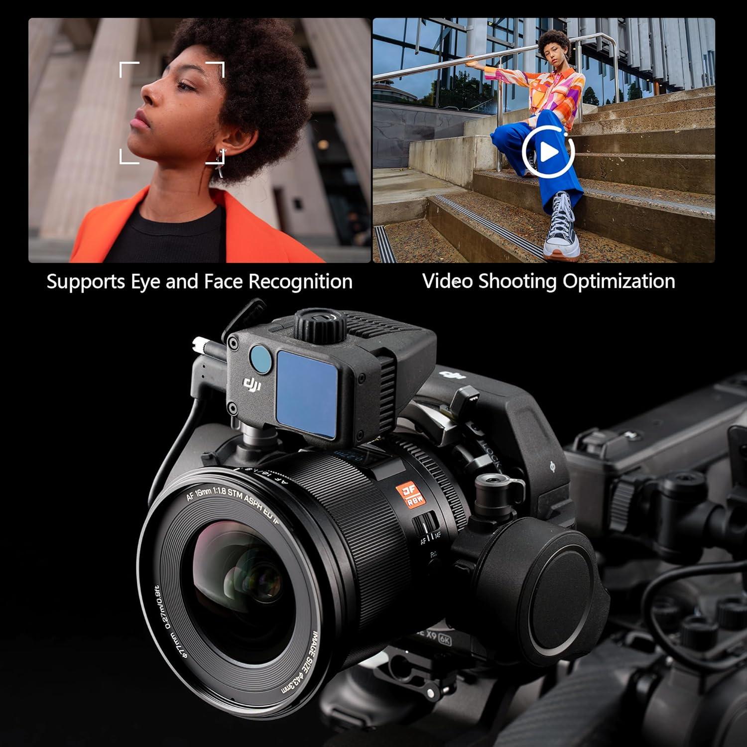 Lente Gran Angular VILTROX 16mm F1.8 para Sony E-Mount