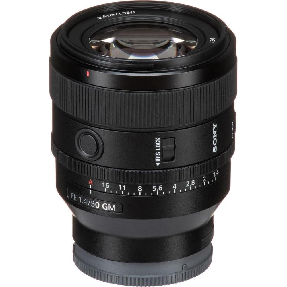 Lente Sony FE 50mm f/1.4 GM + Kit de Filtros 67mm y Limpieza